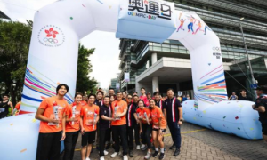 蒙牛每日鲜语参与奥运日活动，激发全民运动热情